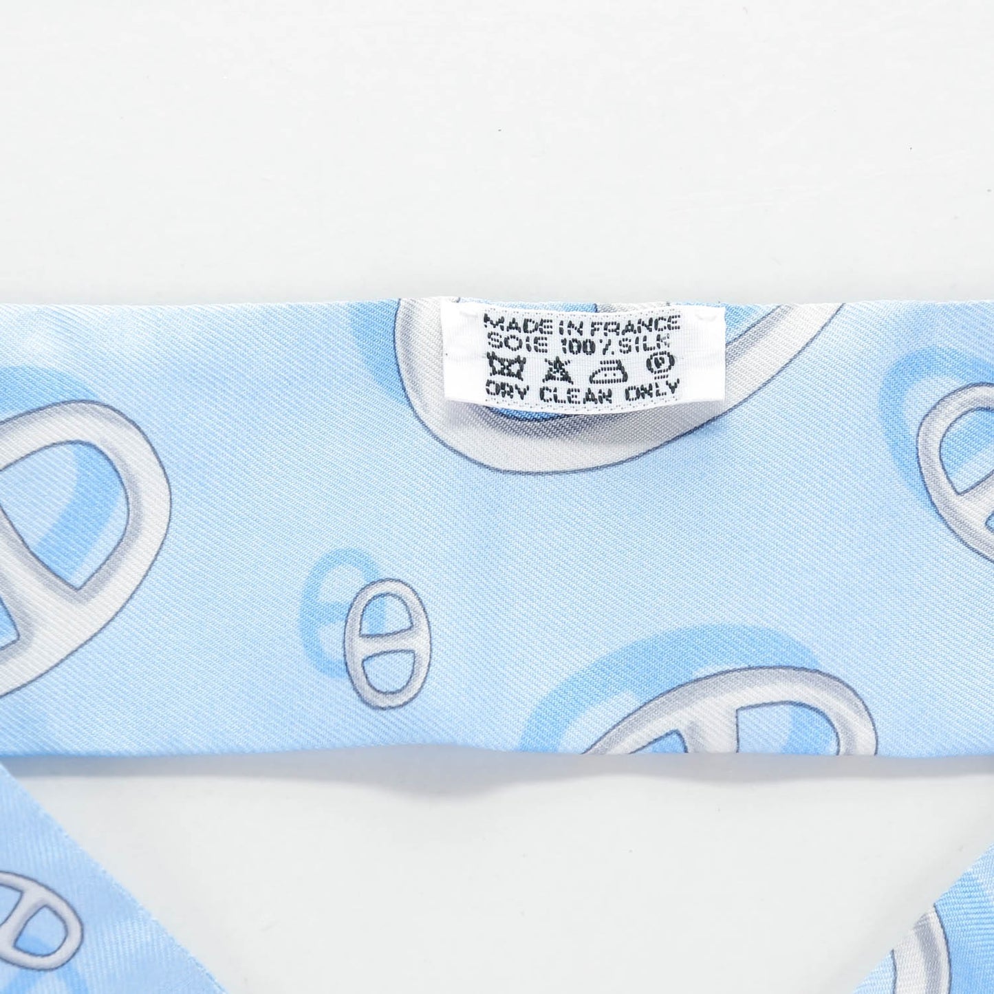 Silk Chaine d'Ancre Twilly Bleu Ciel Gris Clair