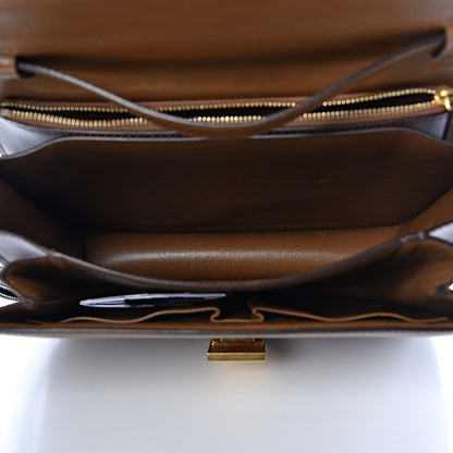 Celine Box Calfskin Medium Classic Box Flap Bag Camel 5 of 12