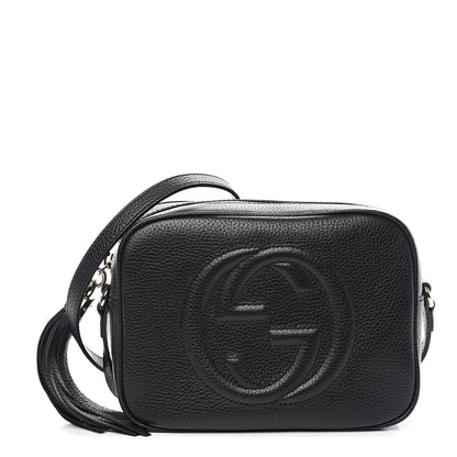 Gucci Pebbled Calfskin Small Soho Disco Bag Black 1 of 9