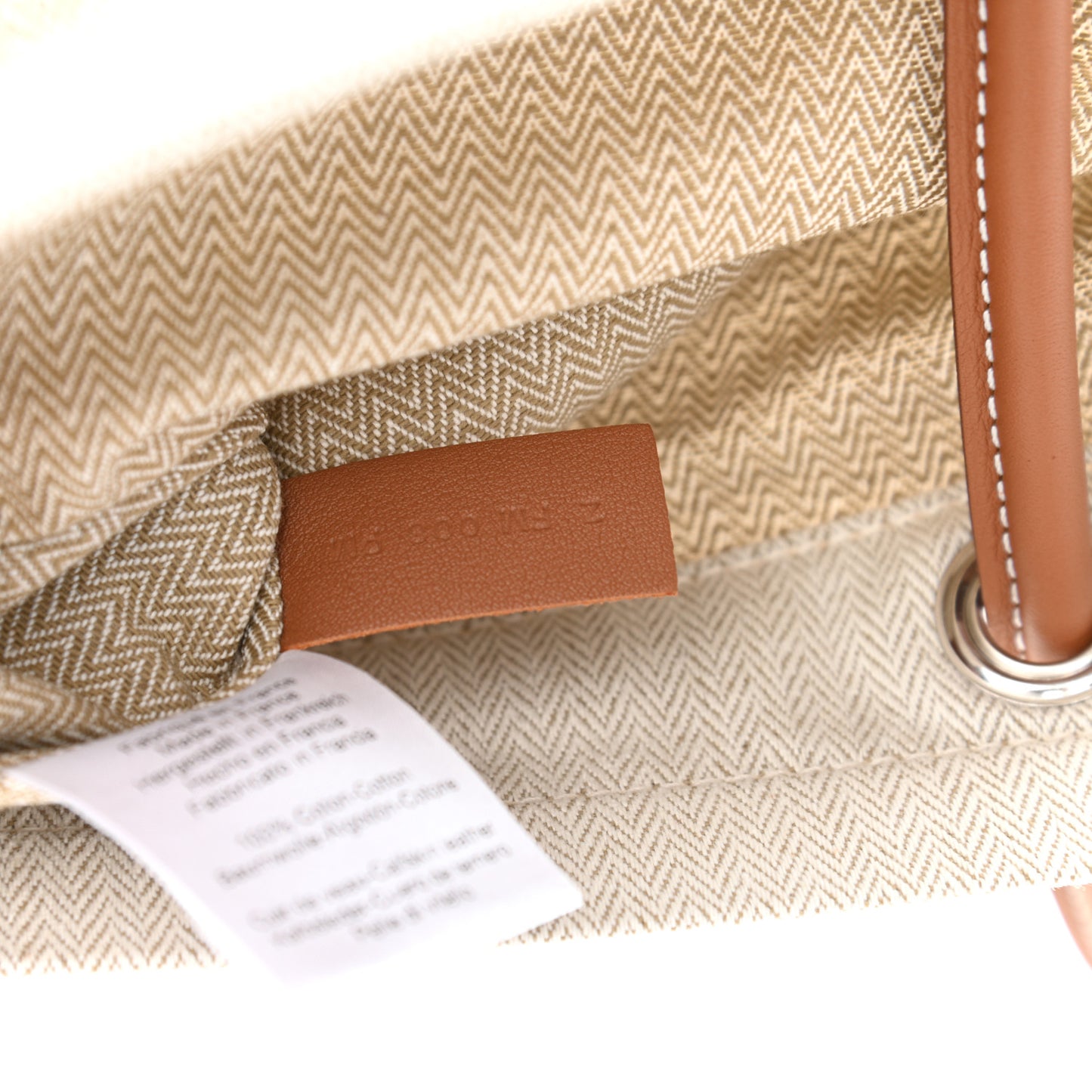 Canvas Swift Aline Grooming Bag Gold