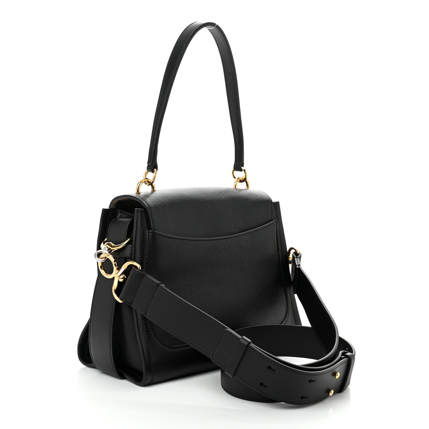 Chloe Calfskin Small Tess Day Bag Black 3 of 10