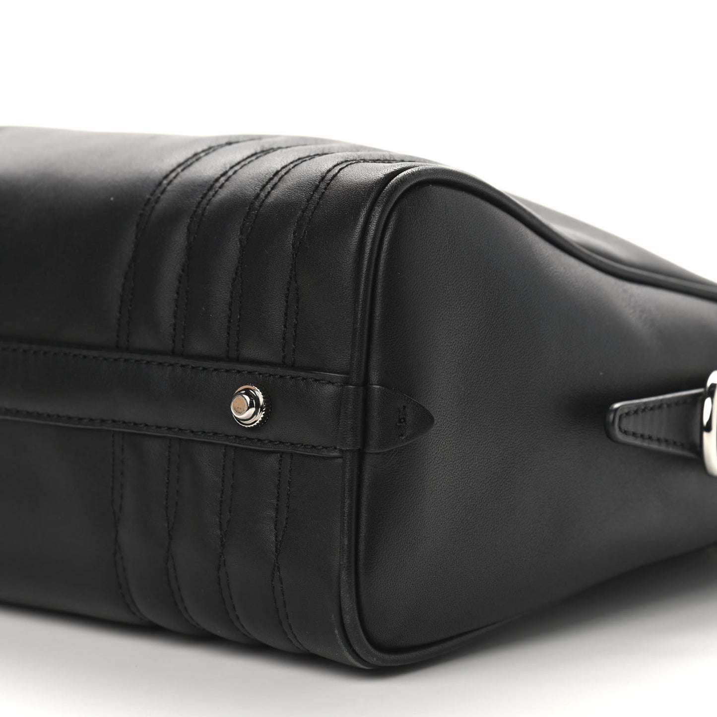 Calfskin Small Ryder Satchel Black