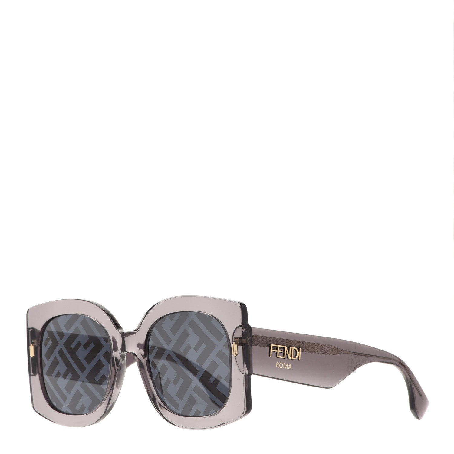 Fendi Acetate FF Sunglasses FF 0436/G/S Grey 1 of 7