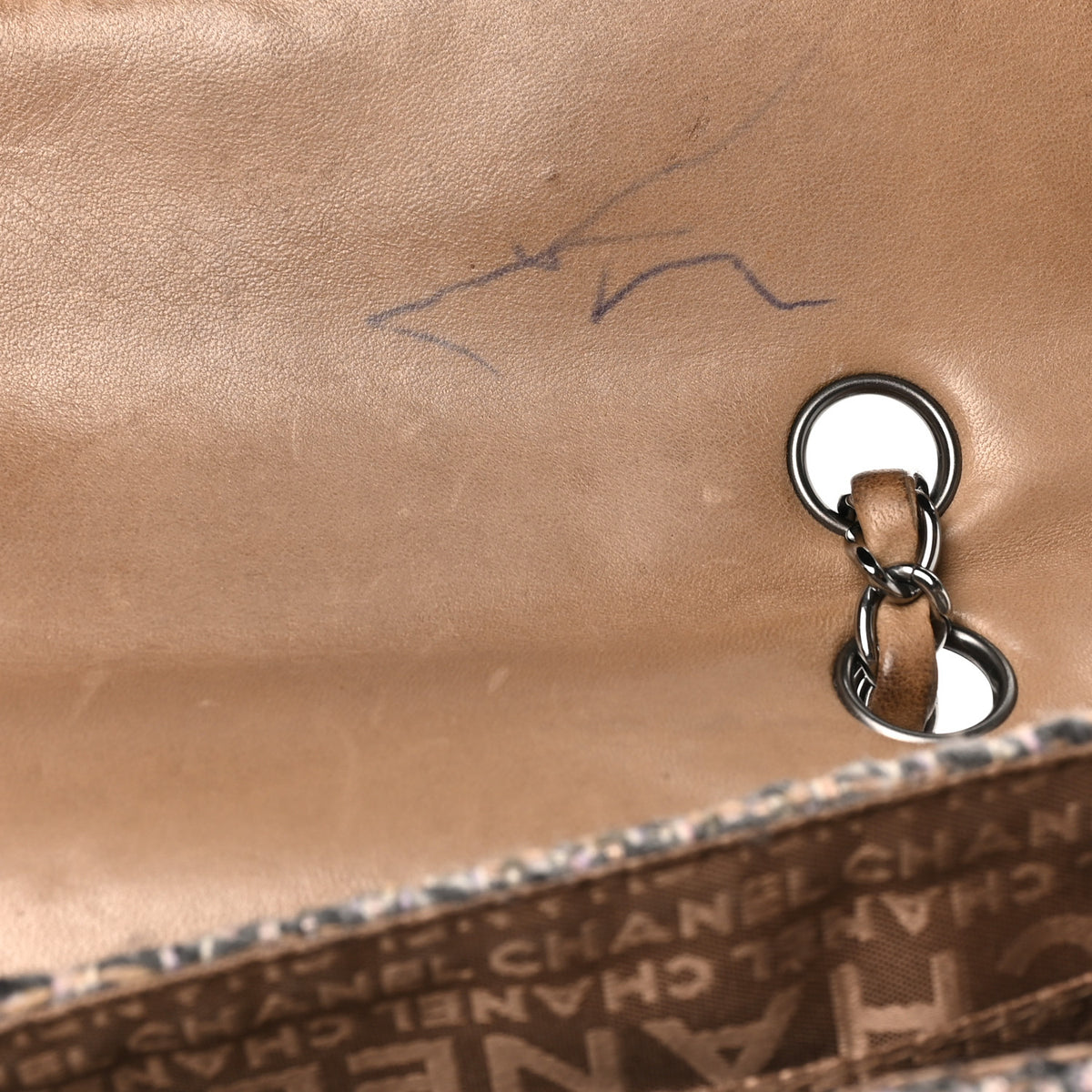 Chanel Tweed Small Fantasy Flap Grey 10 of 10