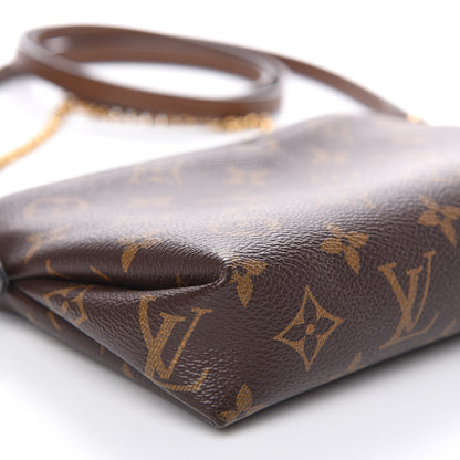 Louis Vuitton Monogram Pallas Clutch Black 8 of 14