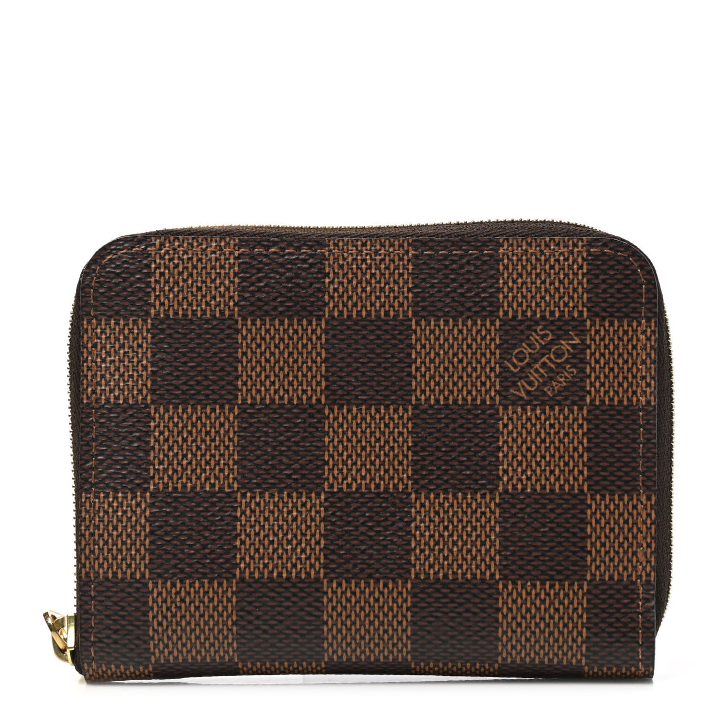 Damier Ebene Zippy Coin Purse