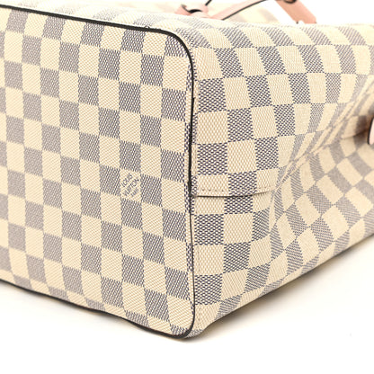 Louis Vuitton Damier Azur Neonoe MM Eau De Rose 9 of 9