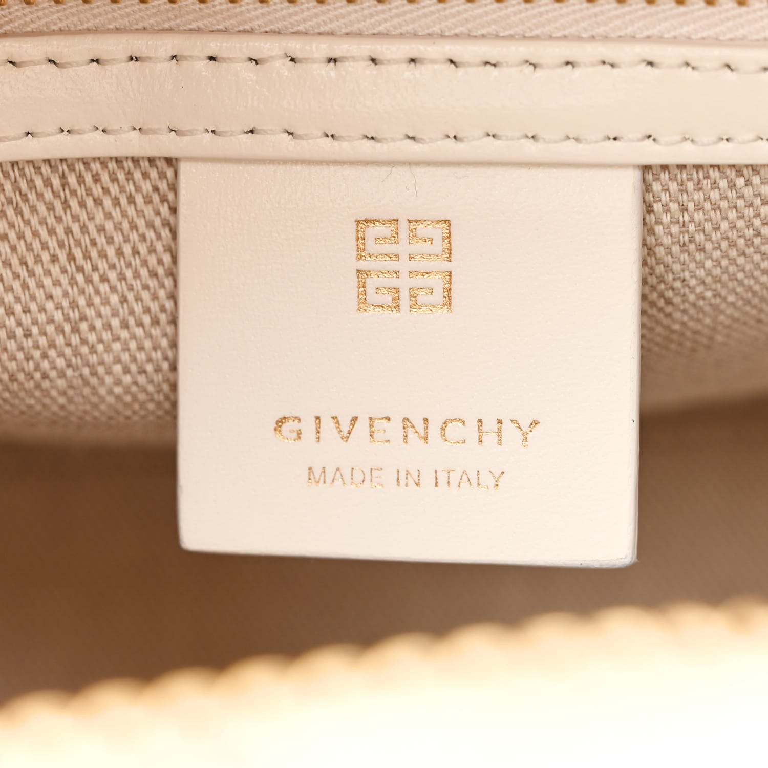 Givenchy Shiny Lord Calfskin Mini Antigona Ivory 6 of 10