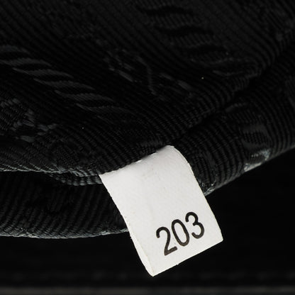 Prada Vitello Daino Tote Nero Black 8 of 8