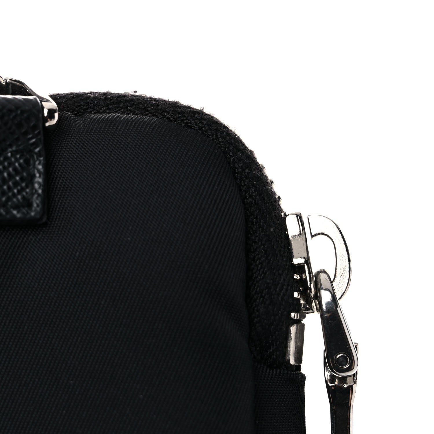 Prada Nylon Re-Edition 2005 Shoulder Bag Black 10 of 12