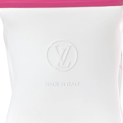 Louis Vuitton Calfskin Technical Nylon LV Archlight Sneaker 39 White Pink Gray 7 of 20