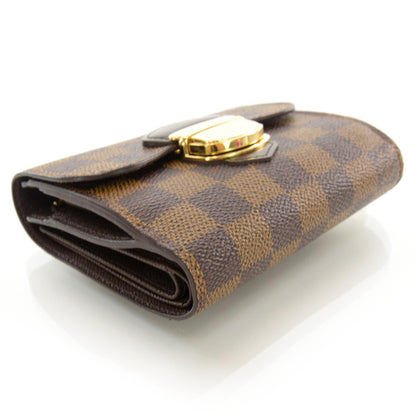 Louis Vuitton Damier Ebene Joey Wallet 4 of 9