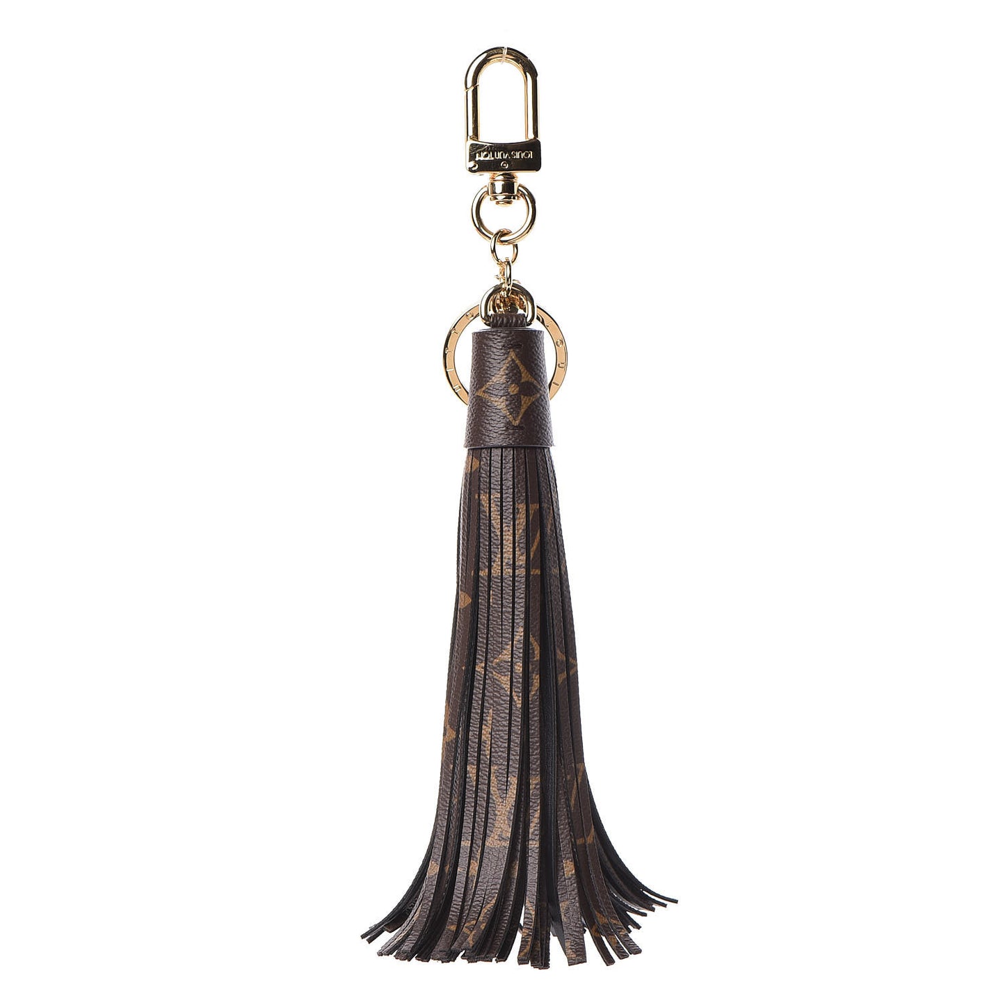 Monogram Tassel Bag Charm