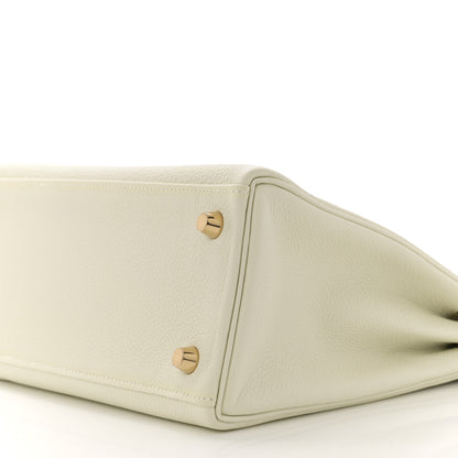 Hermes Togo Kelly Retourne 25 Mushroom 10 of 11