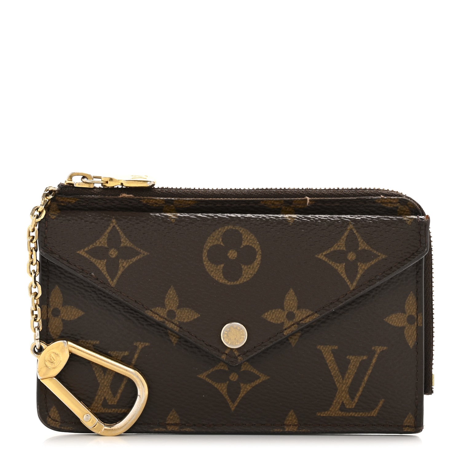 Louis Vuitton Monogram Recto Verso Card Holder Black 1 of 10