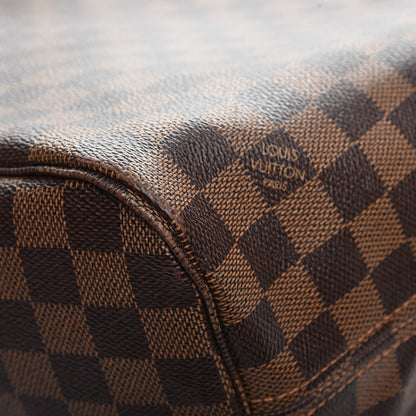 Louis Vuitton Damier Ebene Neo Neverfull MM Rose Ballerine 12 of 12