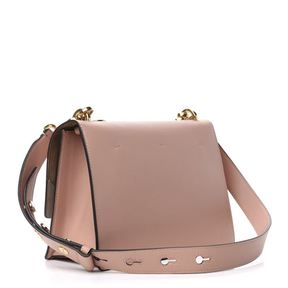 Fendi Vitello Grace Matte Kan U Shoulder Bag Rosa Bourbon 3 of 12