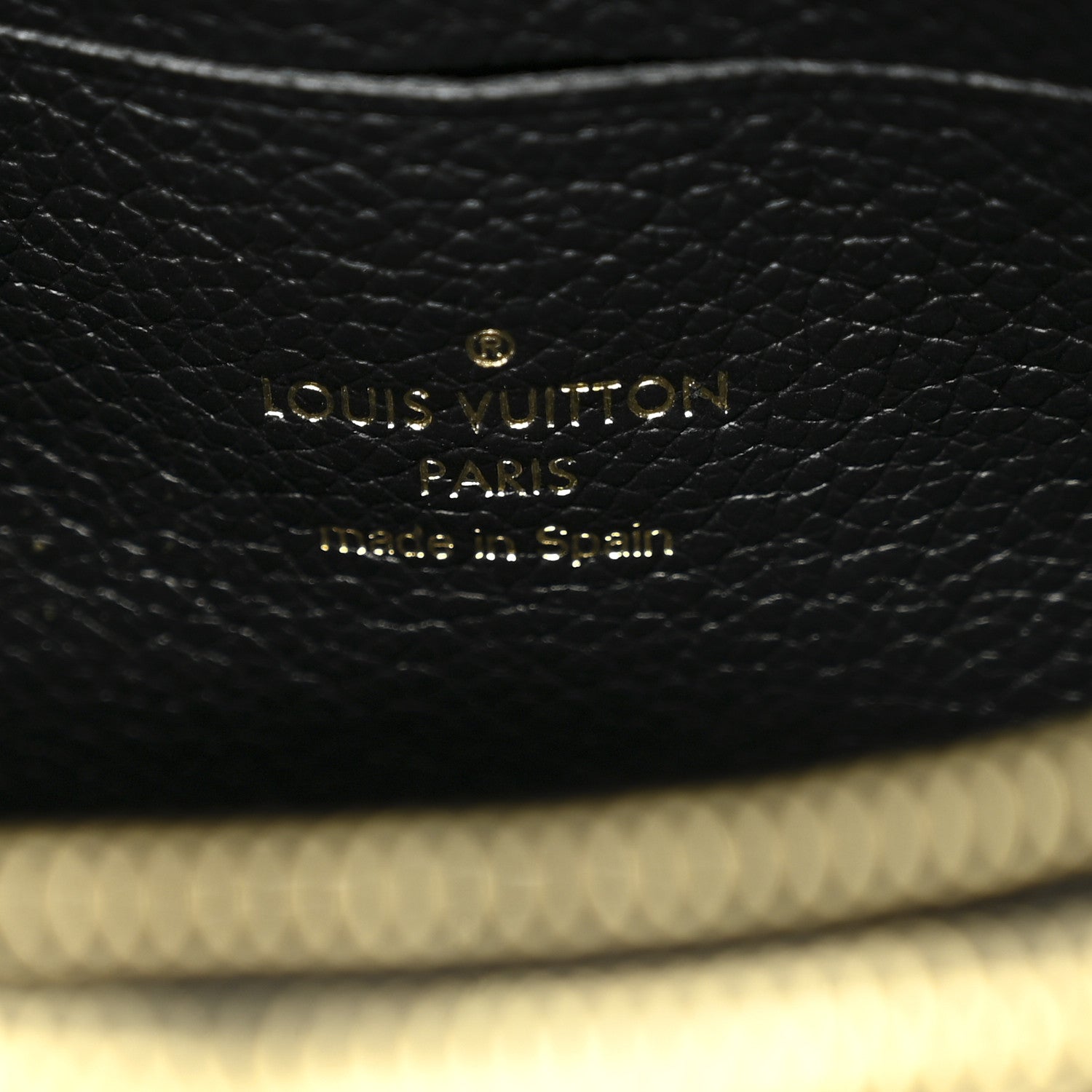 Louis Vuitton Empreinte Double Zip Pochette Black 7 of 10