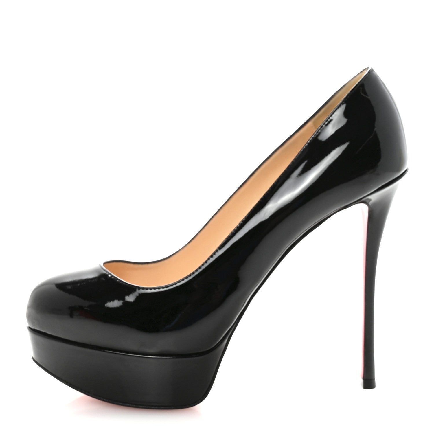 Christian Louboutin Patent Dirditta 130 Platform Pumps 37 Black 1 of 9
