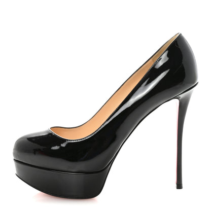Christian Louboutin Patent Dirditta 130 Platform Pumps 37 Black 1 of 9