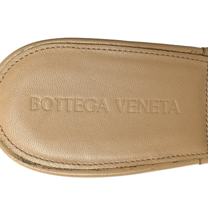 Bottega Veneta Nappa Quilted Rubber Lido Mule Sandals 37.5 Cane Sugar 7 of 8