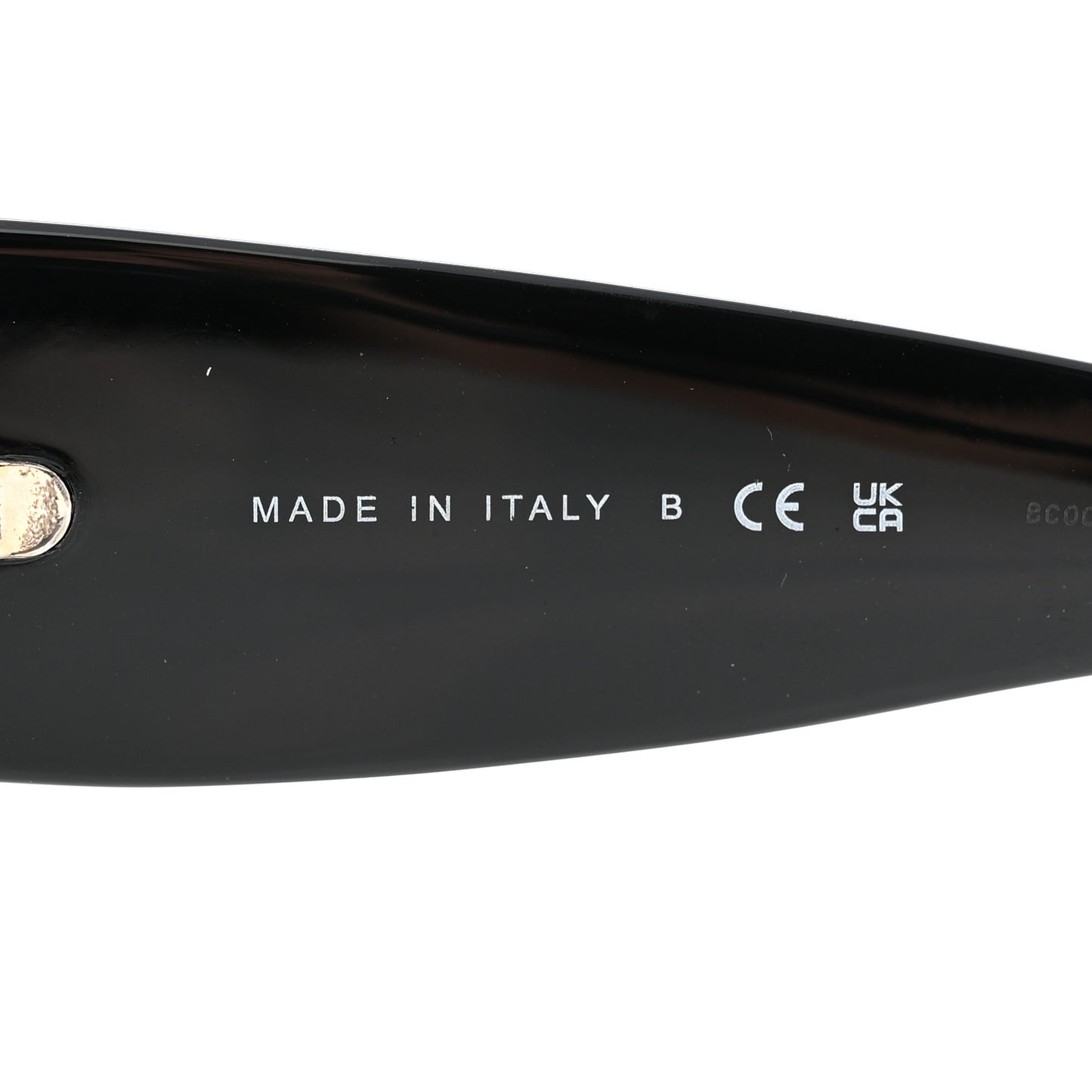 Acetate Rectangle Sunglasses 5435 Black