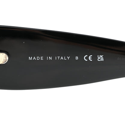 Chanel Acetate Rectangle Sunglasses 5435 Black 6 of 8