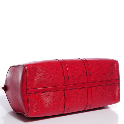 Louis Vuitton Epi Keepall 50 Rouge 4 of 7