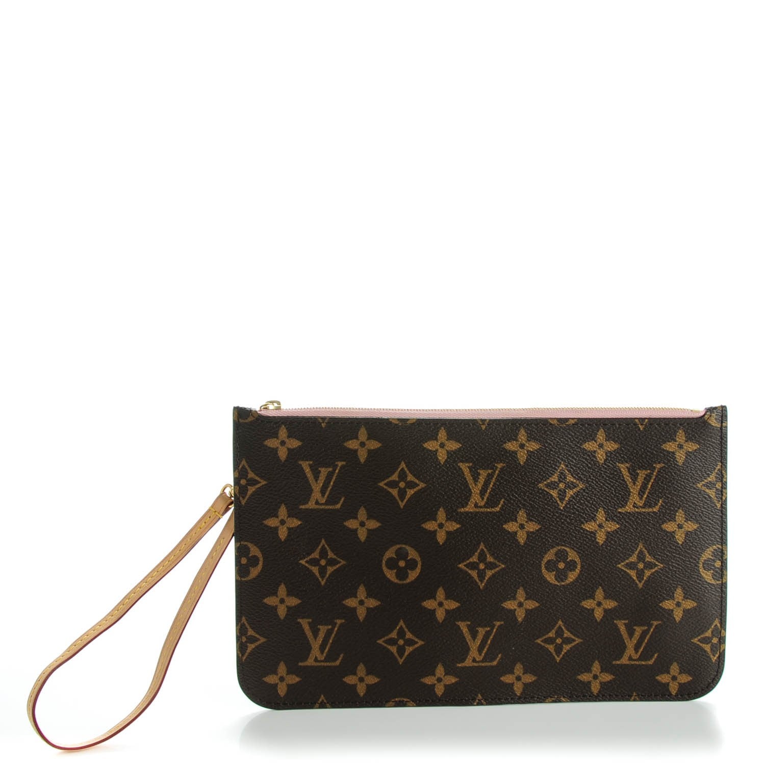 Louis Vuitton Monogram Neverfull MM GM Pochette Rose Ballerine 1 of 7