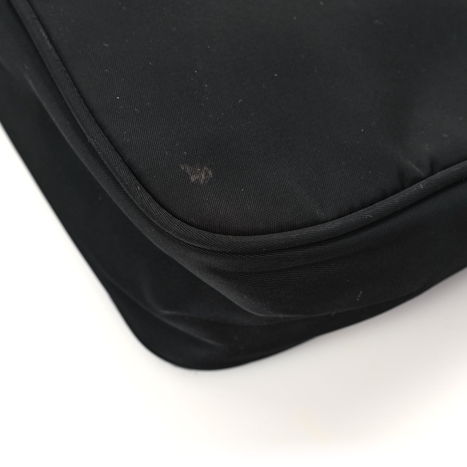Prada Tessuto Nylon Shoulder Bag Black 10 of 11