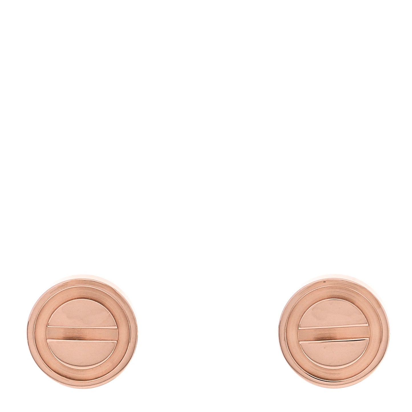 18K Pink Gold LOVE Earrings