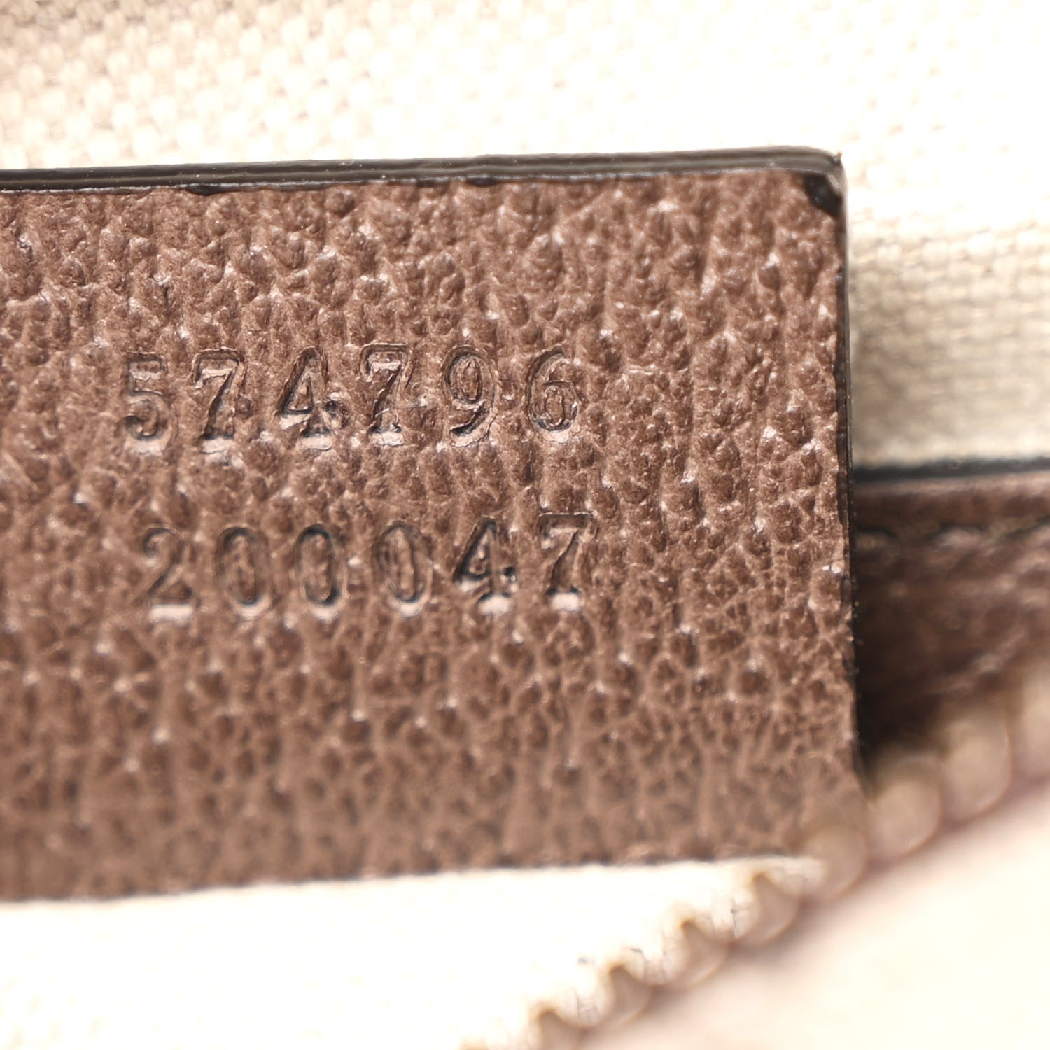 Gucci Soft GG Supreme Monogram Medium Ophidia Belt Bag Dark Brown 7 of 10