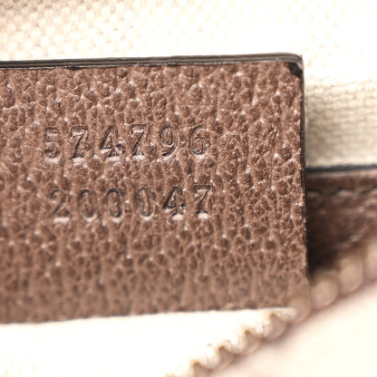 Gucci Soft GG Supreme Monogram Medium Ophidia Belt Bag Dark Brown 7 of 10