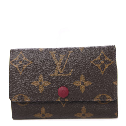 Louis Vuitton Monogram 6 Key Multicles Holder Fuchsia 1 of 8