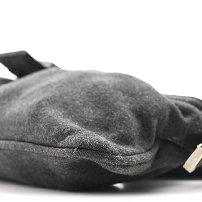 Fendi Jersey Baguette Dark Grey 10 of 12