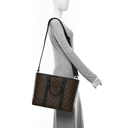 Louis Vuitton Monogram Macassar Weekend Tote PM 2 of 10