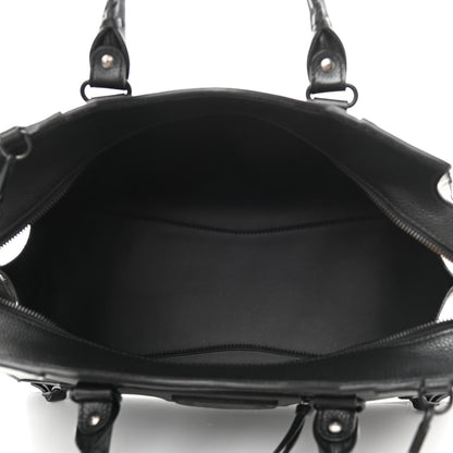 Balenciaga Grained Calfskin Black Hardware Neo Classic City Black 5 of 10