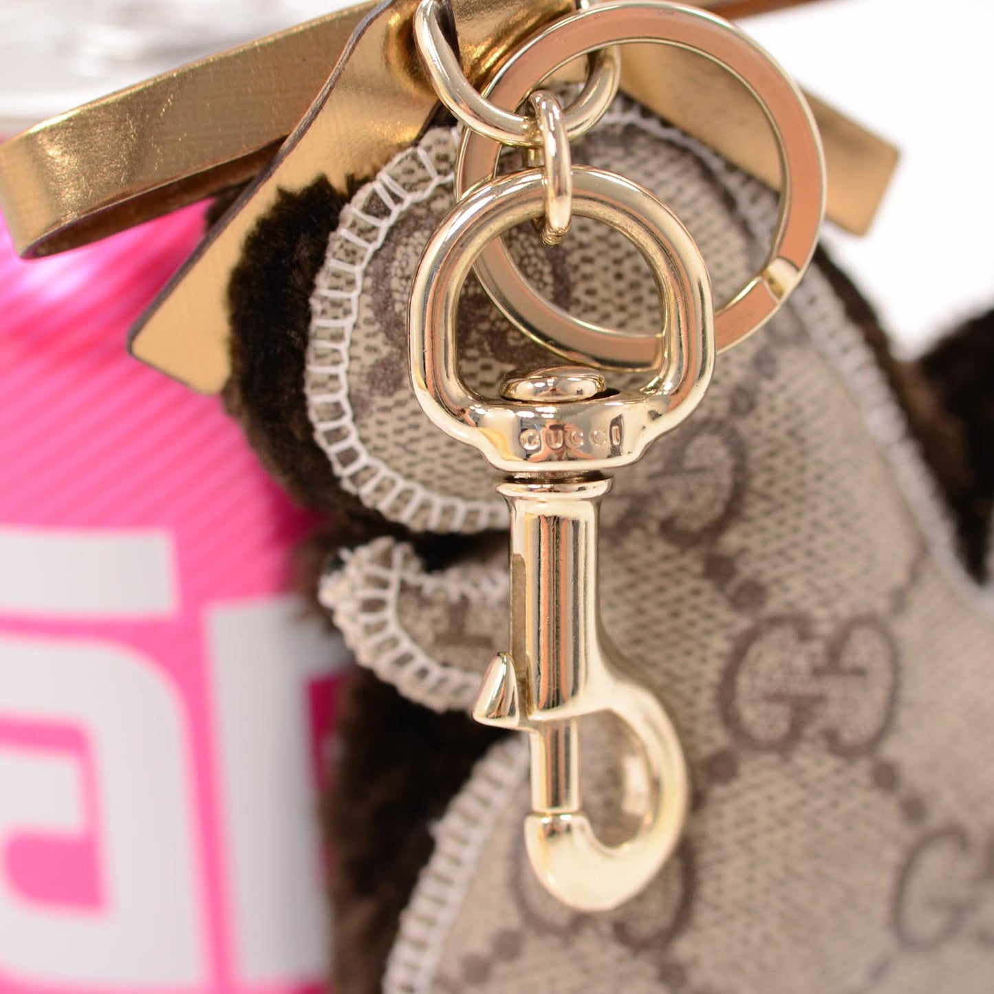 Monogram Lulu French Poodle Bag Charm