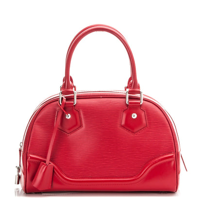 Louis Vuitton Epi Bowling Montaigne PM Rouge 1 of 7