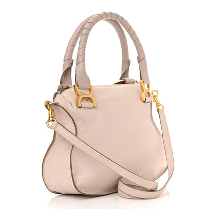 Chloe Calfskin Small Marcie Satchel Pale Pink 3 of 13