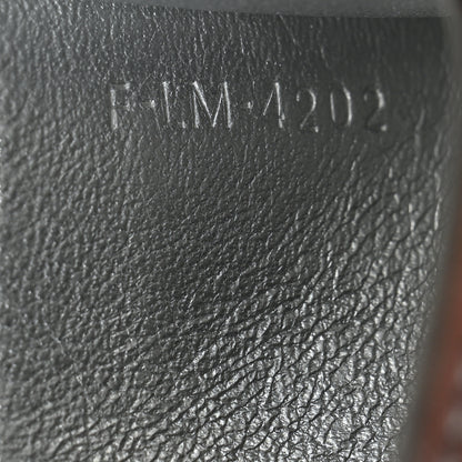 Celine Calfskin Logo Card Holder Silver 8 of 9