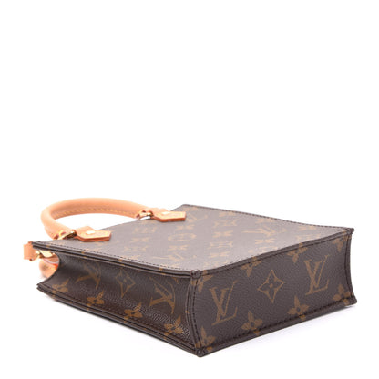Louis Vuitton Monogram Petit Sac Plat 3 of 10