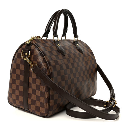 Louis Vuitton Damier Ebene Speedy Bandouliere 30 3 of 11
