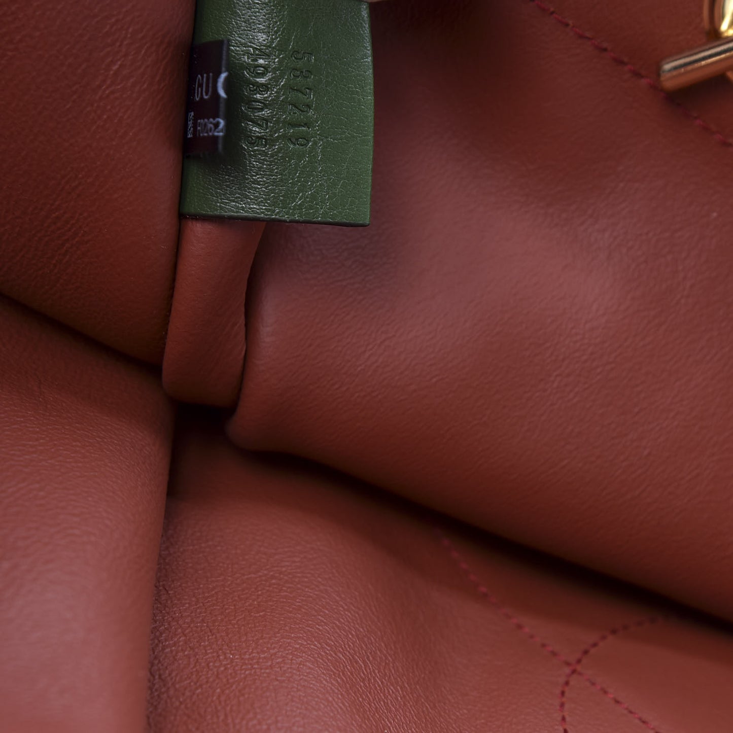 Suede Calfskin Large Rajah Chain Tote Hibiscus Red Green