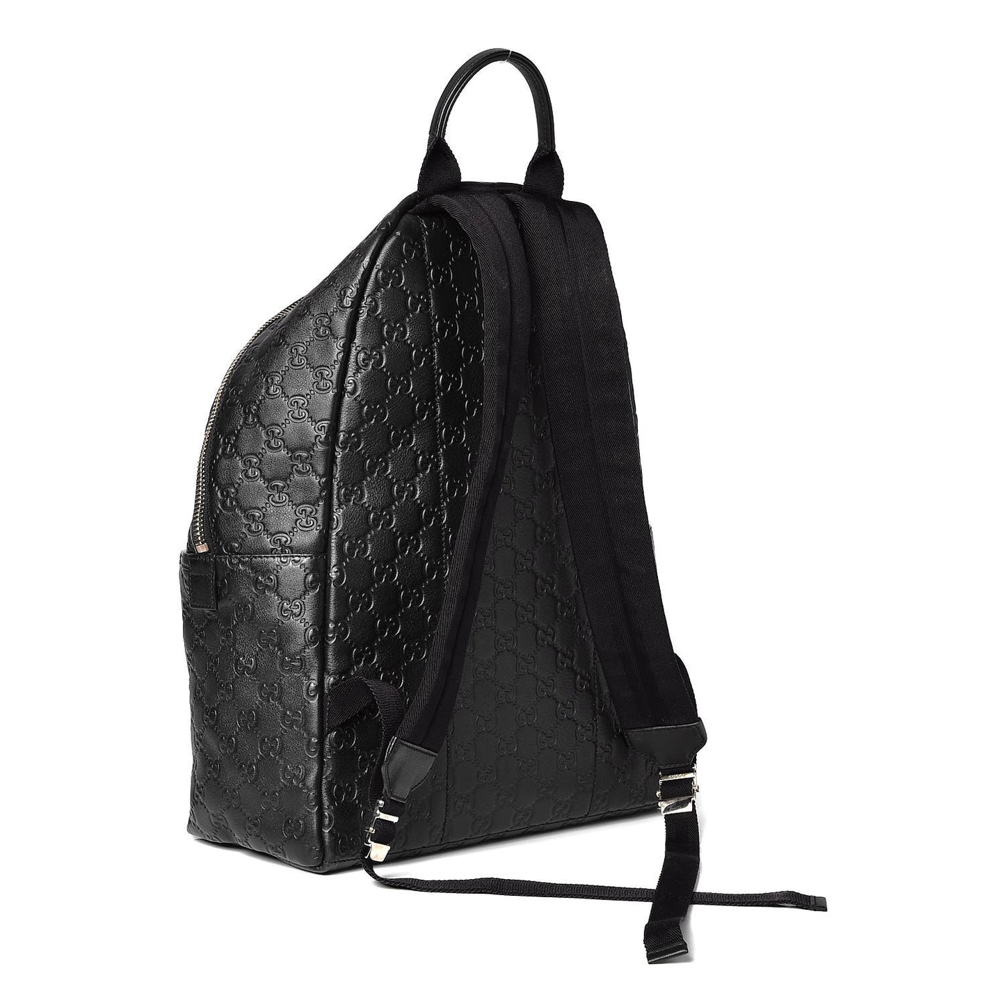 Guccissima Medium Classic Backpack Black