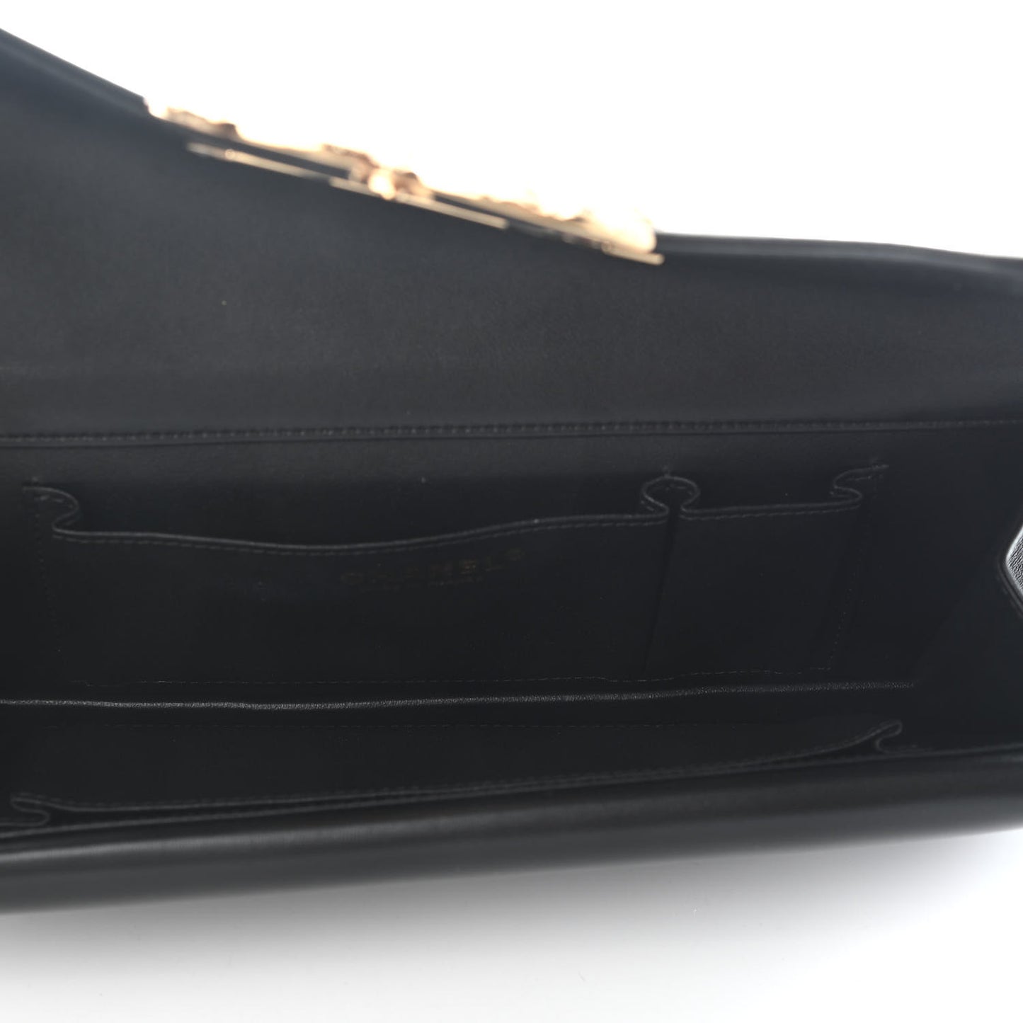 Lambskin Evening In Egypt Clutch Black