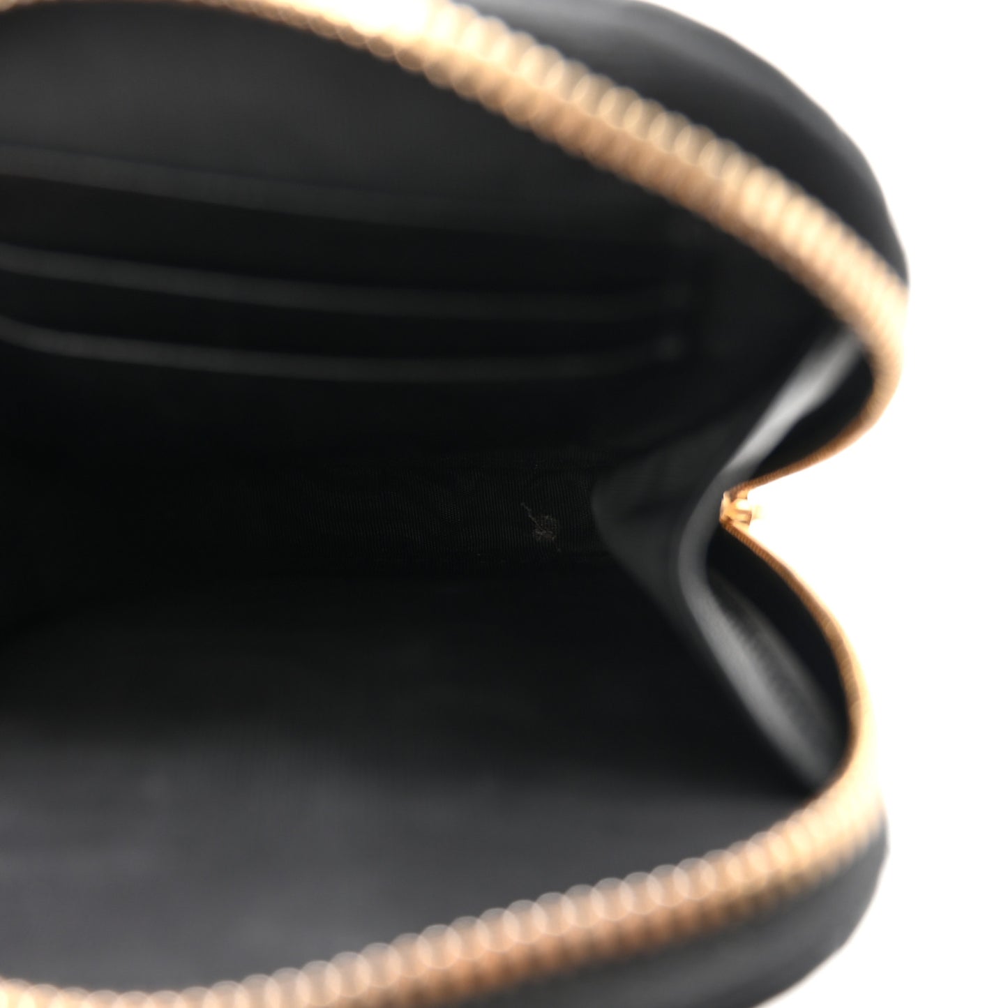 Lambskin Cannage Lady Dior Phone Holder Black