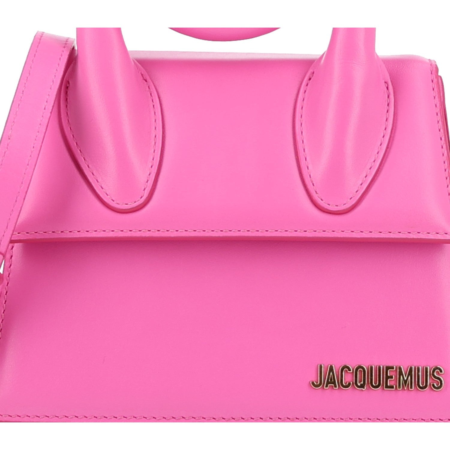 Jacquemus Calfskin Le Chiquito Noeud Dark Pink Dark Pink 8 of 10