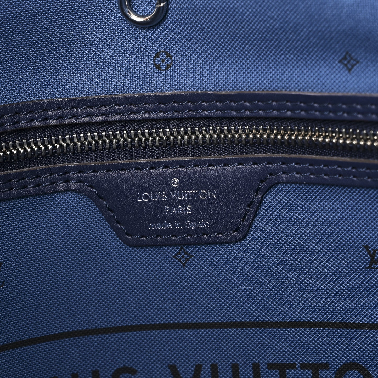 Monogram Escale Neverfull MM Blue