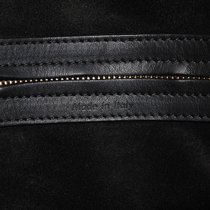 Celine Supple Calfskin Medium Phantom Luggage Black 7 of 9